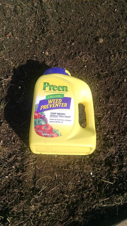 Preen Organic Vegetable Garden Weed Preventer