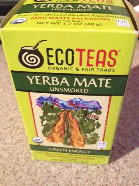 Yerba Mate Unsmoked Green Energy Tea