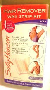 Product Review: Sally Hansen Hair Remover Wax Strip Kit