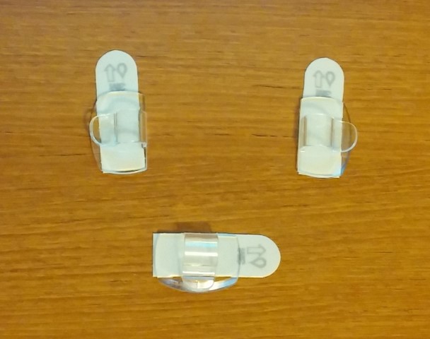 Light Clips with Command Strips