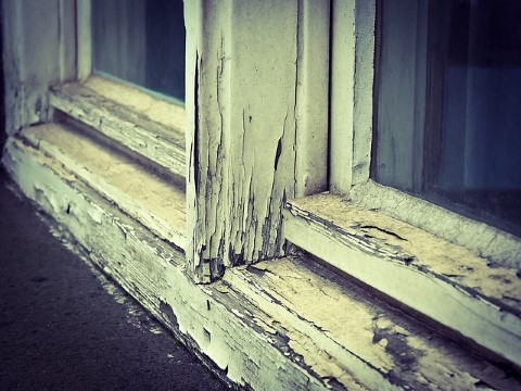old wood windows