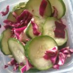 Summer Salad Ideas: Cool Cucumber and Red Cabbage Salad