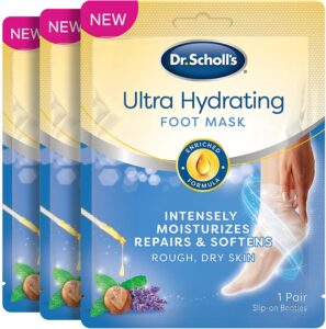 Help for Dry, Crackly Feet – Dr. Scholl’s Ultra Hydrating Foot Peel Mask